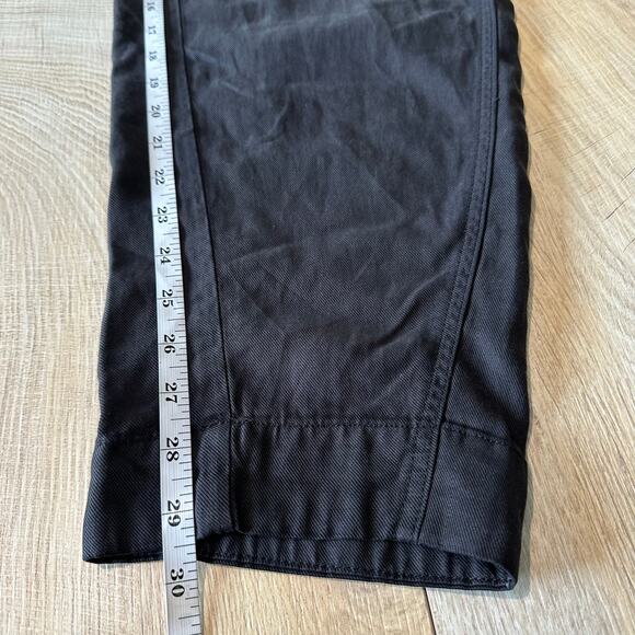 Banana Republic TALL Super Soft Soma High Rise Barrel Pant Black M 713491 - Picture 11 of 11